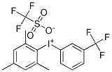[3-(TrifluoroMethyl)phenyl](2,4,6-triMethylphenyl)iodoniuM triflate Structure