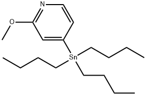 2-Methoxy-4-(tributylstannyl)pyridine Structure