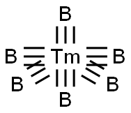 thulium hexaboride  Structure