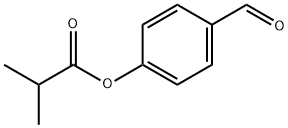 4-FORMYLPHENYL 2-METHYLPROPANOATE Structure