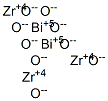 dibismuth trizirconium nonaoxide  Structure