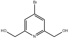 4-브로모피리딘-2,6-디메탄올 구조식 이미지