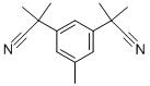 3,5-Bis(2-cyanoprop-2-yl)toluene 구조식 이미지