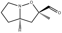 Pyrrolo[1,2-b]isoxazole-2-carboxaldehyde, hexahydro-2-methyl-, trans- (9CI) Structure
