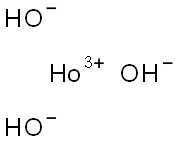 holmium trihydroxide 구조식 이미지