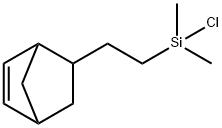 5-NORBORNEN-2-YL(ETHYL)CHLORODIMETHYLSILANE 구조식 이미지