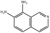 7,8-Isoquinolinediamine Structure