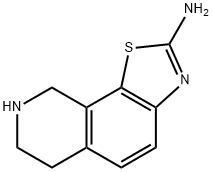 Thiazolo[4,5-h]isoquinolin-2-amine, 6,7,8,9-tetrahydro- (9CI) Structure