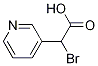 알파-브로모-3-피리딘아세트산 구조식 이미지
