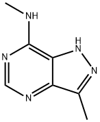 1H-Pyrazolo[4,3-d]pyriMidin-7-aMine, N,3-diMethyl- Structure