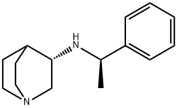 (R)-N-((S)-1-phenylethyl)quinuclidin-3-aMine Structure