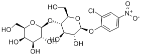 2-CHLORO-4-NITROPHENYL-BETA-D-LACTOSIDE 구조식 이미지