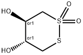 1,2-디티안-4,5-디올,1,1-디옥사이드,트랜스- 구조식 이미지