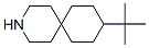 9-tert-butyl-3-azaspiro[5.5]undecane Structure