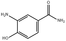 Benzamide, 3-amino-4-hydroxy- (9CI) Structure