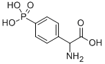 4-Phosphonophenylglycine 구조식 이미지