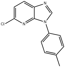 5-클로로-3-p-톨릴-3H-이미다조[4,5-b]피리딘 구조식 이미지