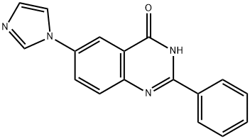 6-(1H-iMidazol-1-yl)-2-phenylquinazolin-4(3H)-one Structure