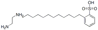 도데실벤젠술폰산,에틸렌디아민과화합물(2:1) 구조식 이미지