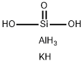 aluminium potassium disilicate Structure