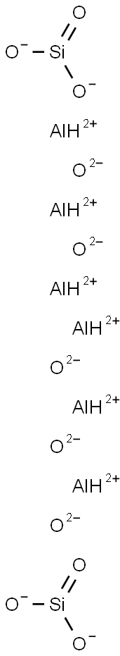 hexaaluminium pentaoxide disilicate Structure