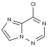 4-Chloro-imidazo[2,1-f][1,2,4]triazine Structure