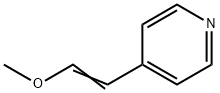 Pyridine, 4-(2-methoxyethenyl)- (9CI) Structure