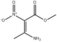 2-бутеновая кислота, 3-амино-2-нитро-, метиловый эфир, (E)-(9CI) структурированное изображение