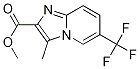 Methyl 3-Methyl-6-(trifluoroMethyl)iMidazo[1,2-
a]pyridine-2-carboxylate 구조식 이미지