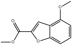 METHYL 4-METHOXYBENZOFURAN-2-CARBOXYLATE 구조식 이미지