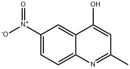 2-메틸-6-니트로퀴놀린-4(1H)-ONE 구조식 이미지