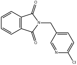 2-[(6-Chloropyridin-3-yl)Methyl]isoindole-1,3-dione Structure