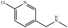N-[(6-CHLOROPYRIDIN-3-YL)METHYL]-N-METHYLAMINE Structure
