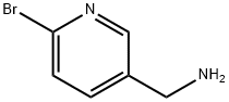 C-(6-BROMO-PYRIDIN-3-YL)-METHYLAMINE 구조식 이미지