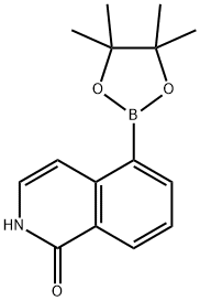 2-dioxaborolan-2-yl)isoquinolin-1(2H)-one Structure