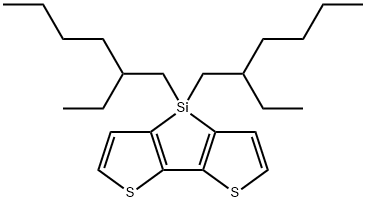 4,4-di-2-ethylhexyl-dithieno[3,2-b:2',3'-d]silole Structure
