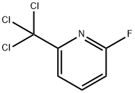 2-(트리클로로메틸)-6-플루오로피리딘 구조식 이미지