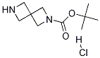 tert-butyl 2,6-diazaspiro[3.3]heptane-2-carboxylate hydrochloride Structure