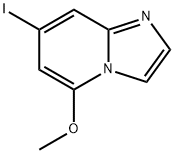 이미다조[1,2-a]피리딘,7-요오도-5-메톡시- 구조식 이미지