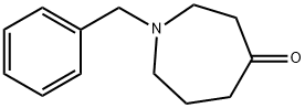 1-BENZYL-HEXAHYDRO-4H-AZEPIN-4-ONE 구조식 이미지