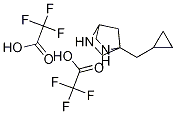 2-사이클로프로필메틸-2,5-디아자-비사이클로[2.2.1]헵탄디트리플루오로아세트산 구조식 이미지