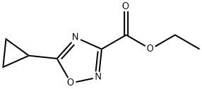 Ethyl 5-Cyclopropyl-1,2,4-Oxadiazole-3-Carboxylate Structure