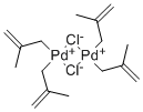 BIS(2-METHYLALLYL)PALLADIUM CHLORIDE DIMER Structure