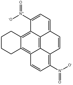1,6-DINITRO-9,10,11,12-TETRAHYDROBENZO(E)PYRENE Structure
