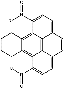 1,8-DINITRO-9,10,11,12-TETRAHYDROBENZO(E)PYRENE 구조식 이미지