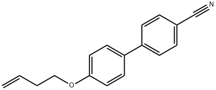 4`-But-3-enyloxy-biphenyl-4-carbonitrile Structure