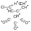 CHROMIUM, TRICARBONYL[(1,2,3,4,5,6-ETA)-CHLOROBENZENE]- Structure