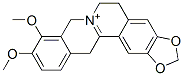 9,10-Dimethoxy-5,6,8,13-tetrahydrobenzo[g][1,3]benzodioxolo[5,6-a]quinolizinium Structure