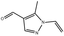 5-메틸-1-비닐-1H-피라졸-4-카발데하이드 구조식 이미지