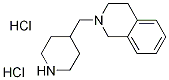 2-(4-Piperidinylmethyl)-1,2,3,4-tetrahydroisoquinoline dihydrochloride Structure